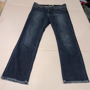 Principle Denim Innovators Jeans Womens Size 29 Blue Denim The‎ Optimist Raw Hem